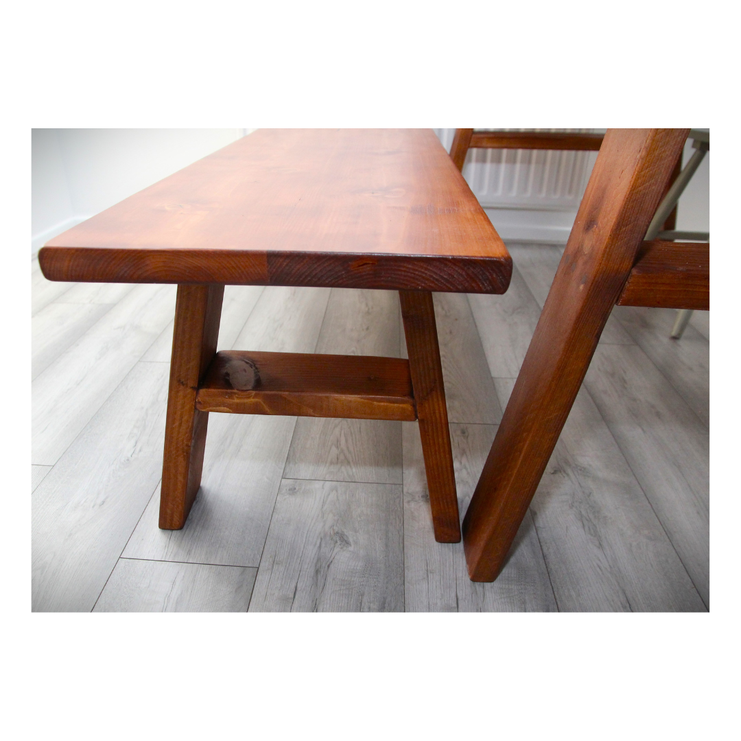Signature handmade bench