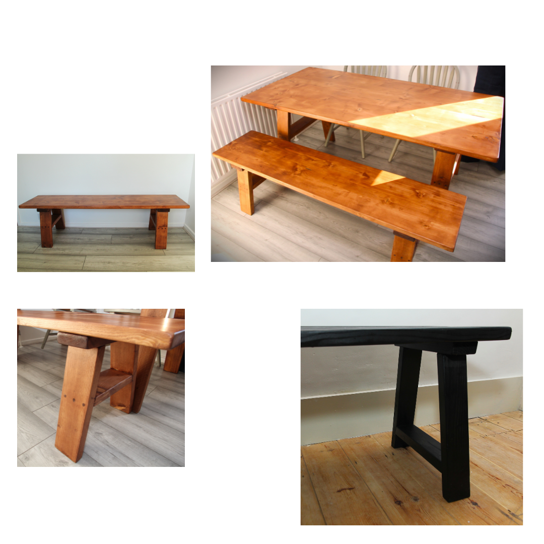 Signature handmade bench