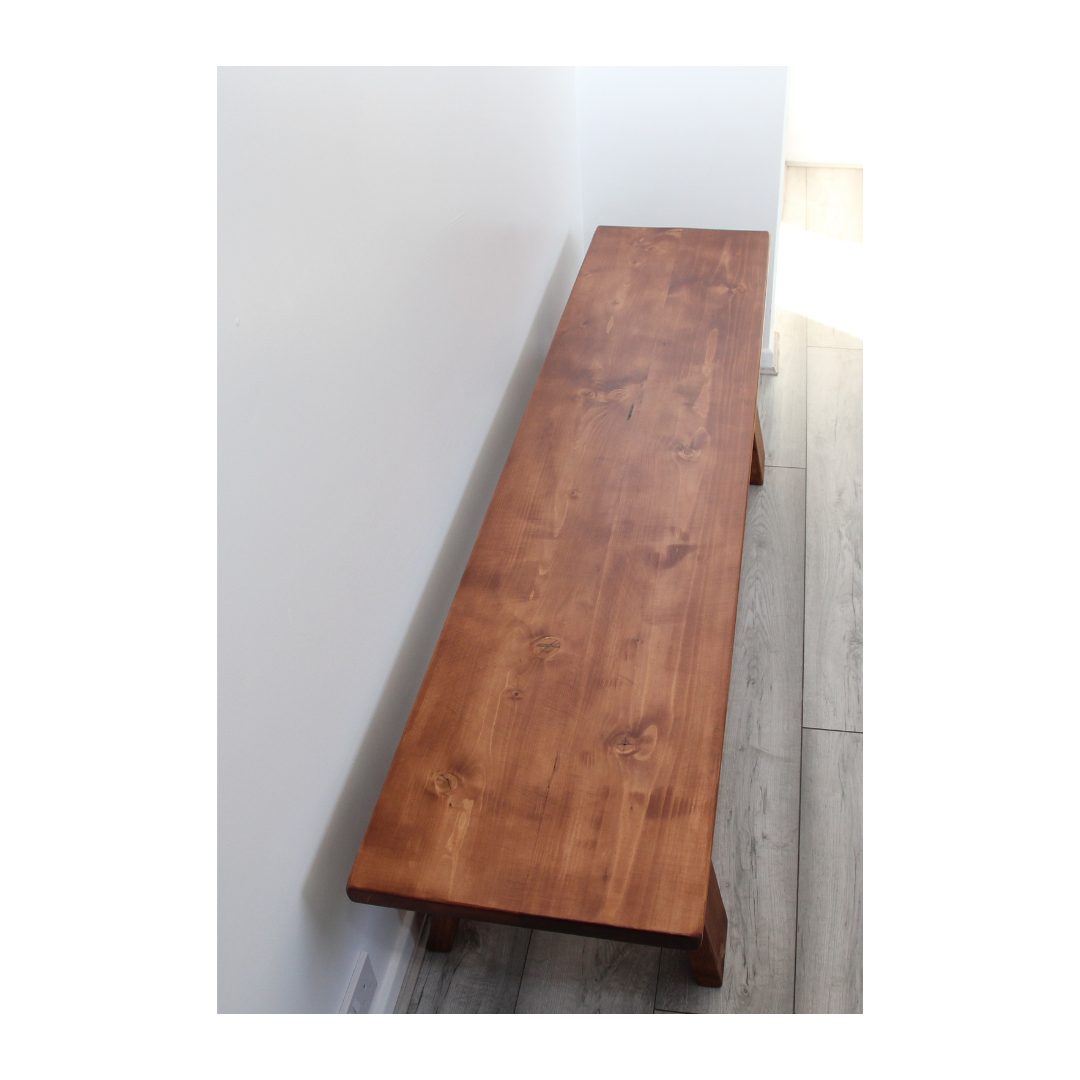 Signature handmade bench