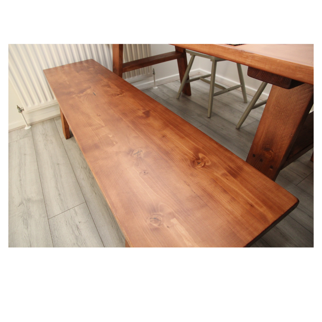Signature handmade bench